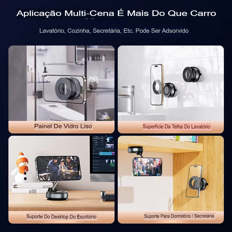 Suporte magnético para telefone 360°